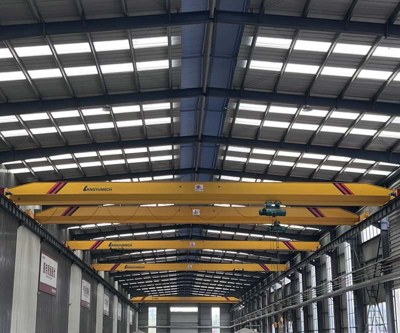 Puente grúa exportado a Vietnam: cinco puentes grúa monorraíl de 30 toneladas